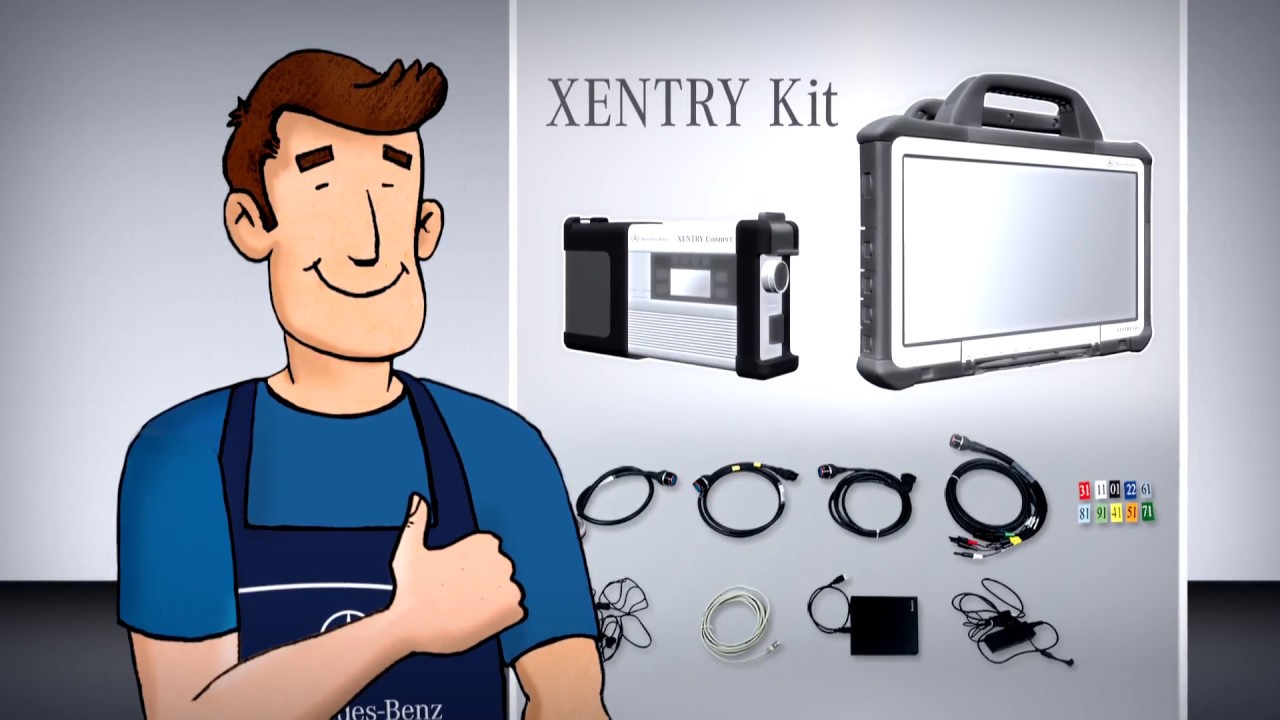 Обзор Xentry Connect - YouTube