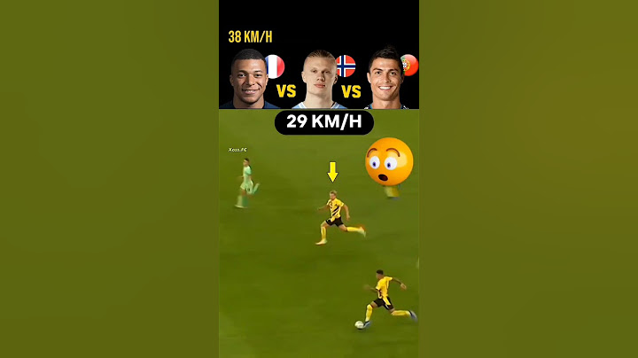 Mbappe vs Haaland vs Ronaldo - Speed Challenge 🏃
