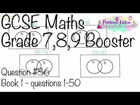 Venn Diagrams - GCSE 9-1 Maths Grade 7, 8, 9 Booster Revision #36