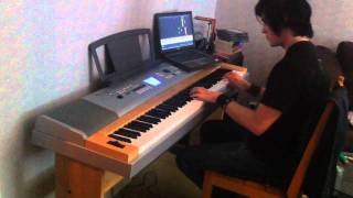 6 months of practicing piano through Synthesia (software demonstration) - kiss the rain / Yiruma screenshot 5