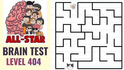 Brain Test All Star Level 404 | Catch the mouse | Walkthrough