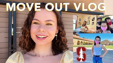 Stanford Move Out Vlog 2020 (& tour of the Norcliffe dorm)