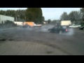 BMW e30 4.4 v8 sound donuts burnout loud (duduś)