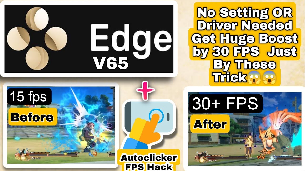 30 FPS in Naruto STORM 4 Trick Skyline Edge V65 Using Auto Clicker