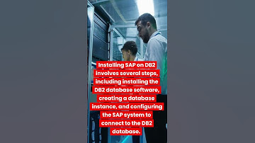 SAP on DB2 Database #shorts #sap #sapbasis #learning