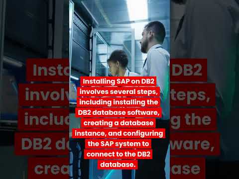 SAP on DB2 Database #shorts #sap #sapbasis #learning