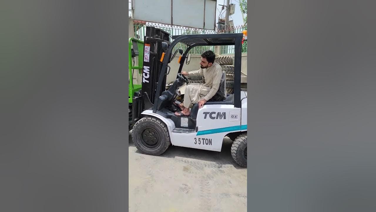 tcm-3-5-ton-fork-lifter-inspection-working-video-in-karachi-pakistan
