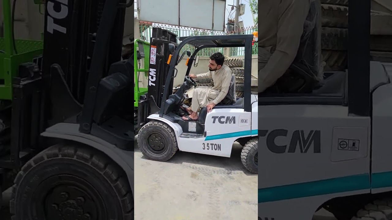TCM 3 5 Ton Fork Lifter Inspection Working Video In Karachi Pakistan TCM 3 5 Ton Fork Lifter Inspection Working Video In Karachi Pakistan