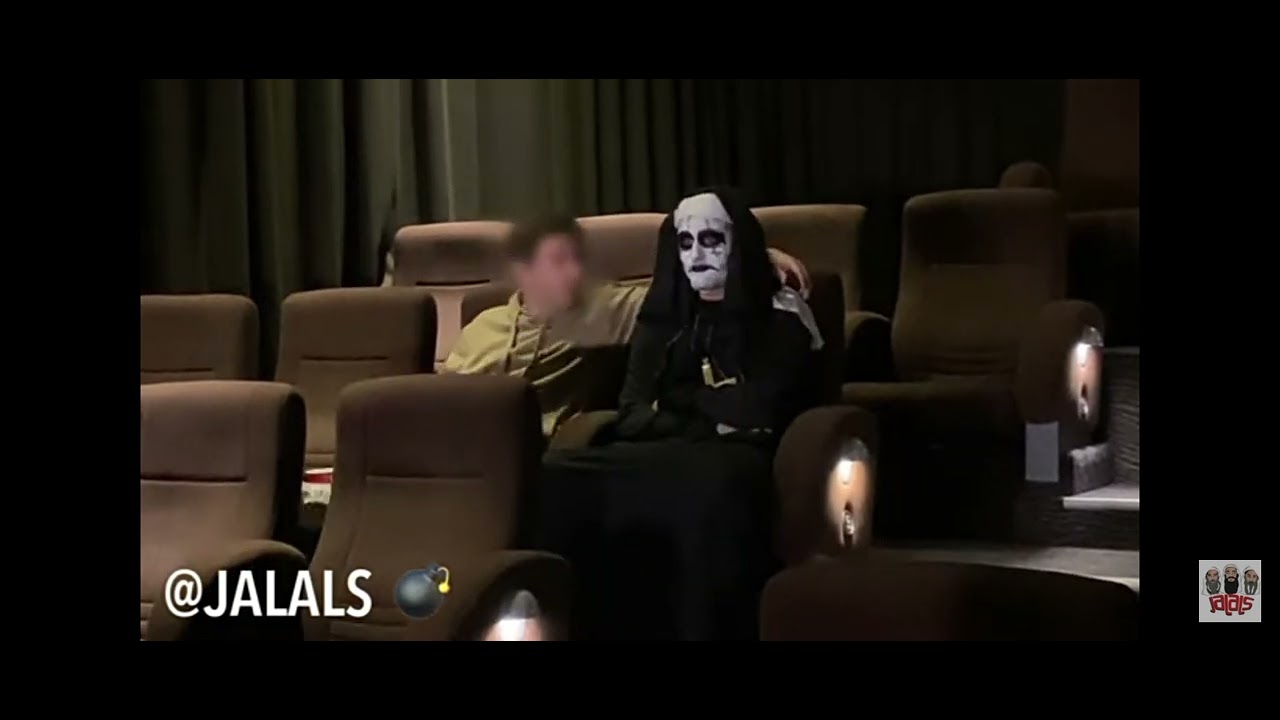 Nun prank in theatre
