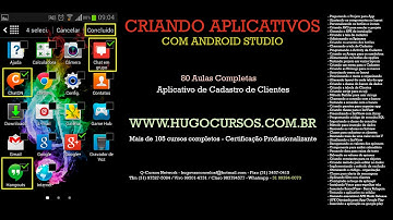 Criando Aplicativo com Android Studio - Aula 01 - Aplicativo de Cadastro de Clientes