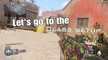 Best CLASS SETUP for KUDA EVER?!|CoD BO3|CLASS SETUP|