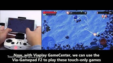 Viaplay Smart Gamepad F2 Bluetooth Android Gaming Controller Tutorial