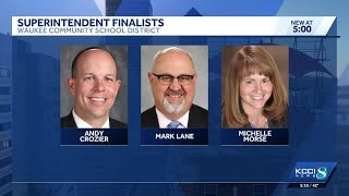 Waukee names 3 finalists for open superintendent position