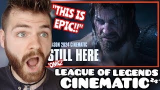 First Time Reacting to STILL HERE | Season 2024 Cinematic | League of Legends | REACTION!