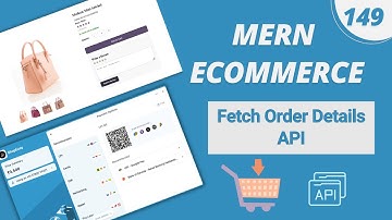 MERN Stack E-Commerce in Hindi: #149 - Fetch Order Details API | Get Single Order Info in React
