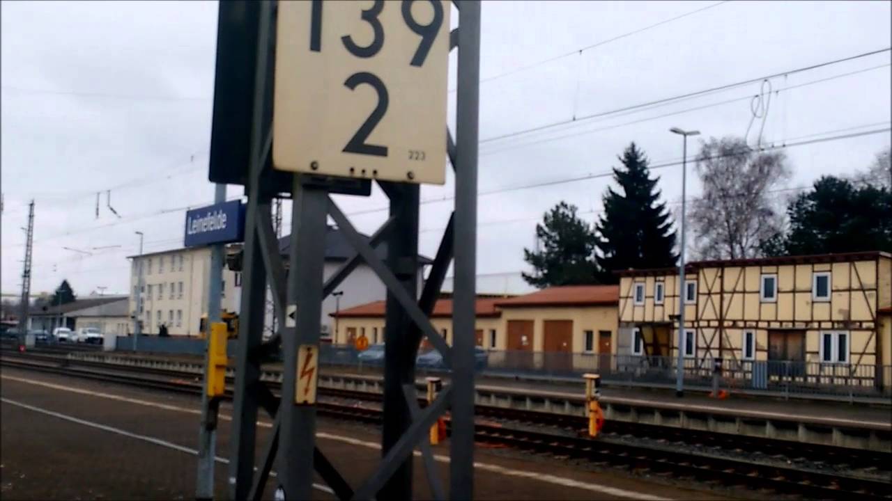 Bahnverkehr in Leinefelde Teil1