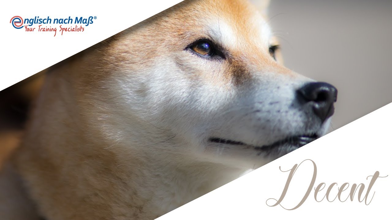 LEARN ENGLISH - Are You Decent | Sprachtipps um Peinlichkeiten zu vermeiden | Englisch besser können