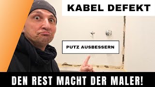 Putz Ausbessern Den Rest Macht Der Maler Anleitung