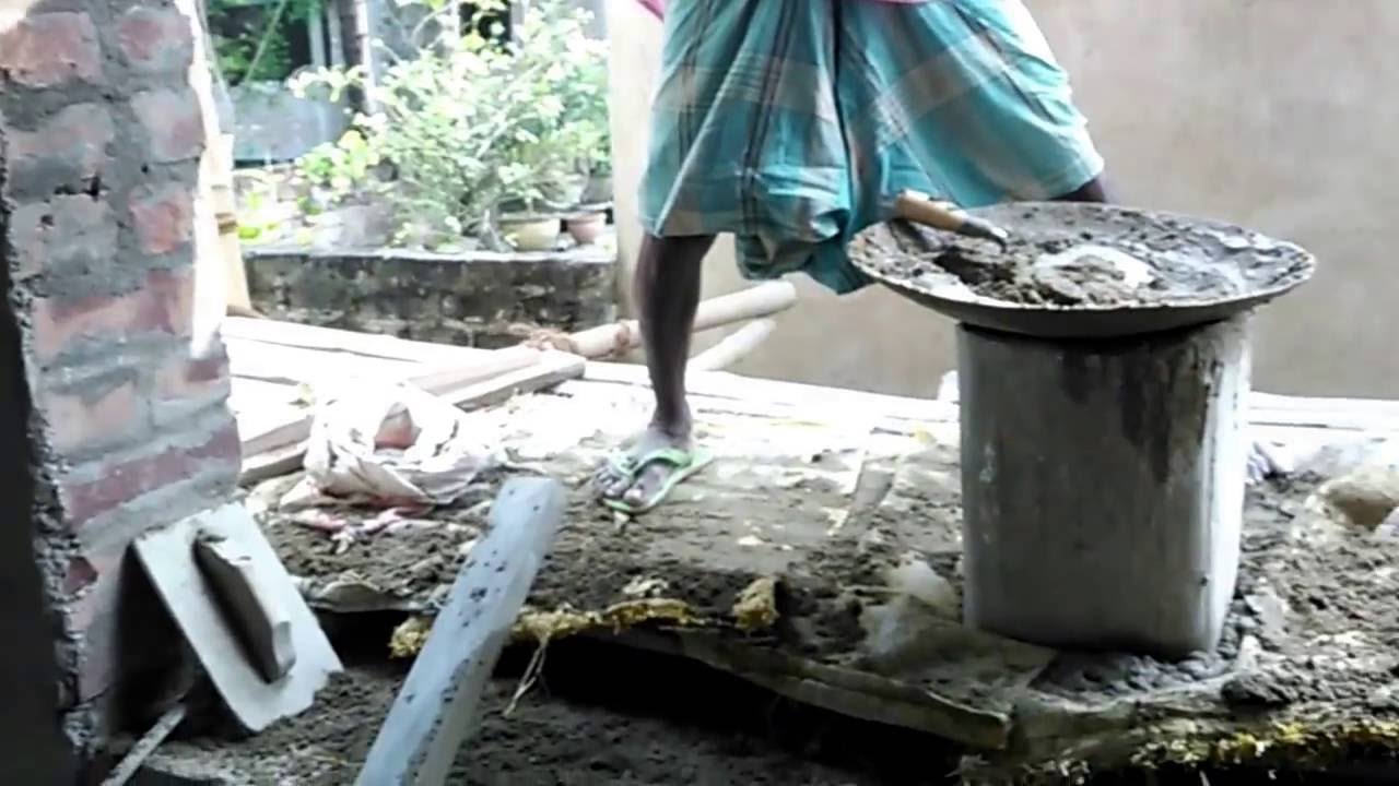 How to plaster inside of sunset with Indian style