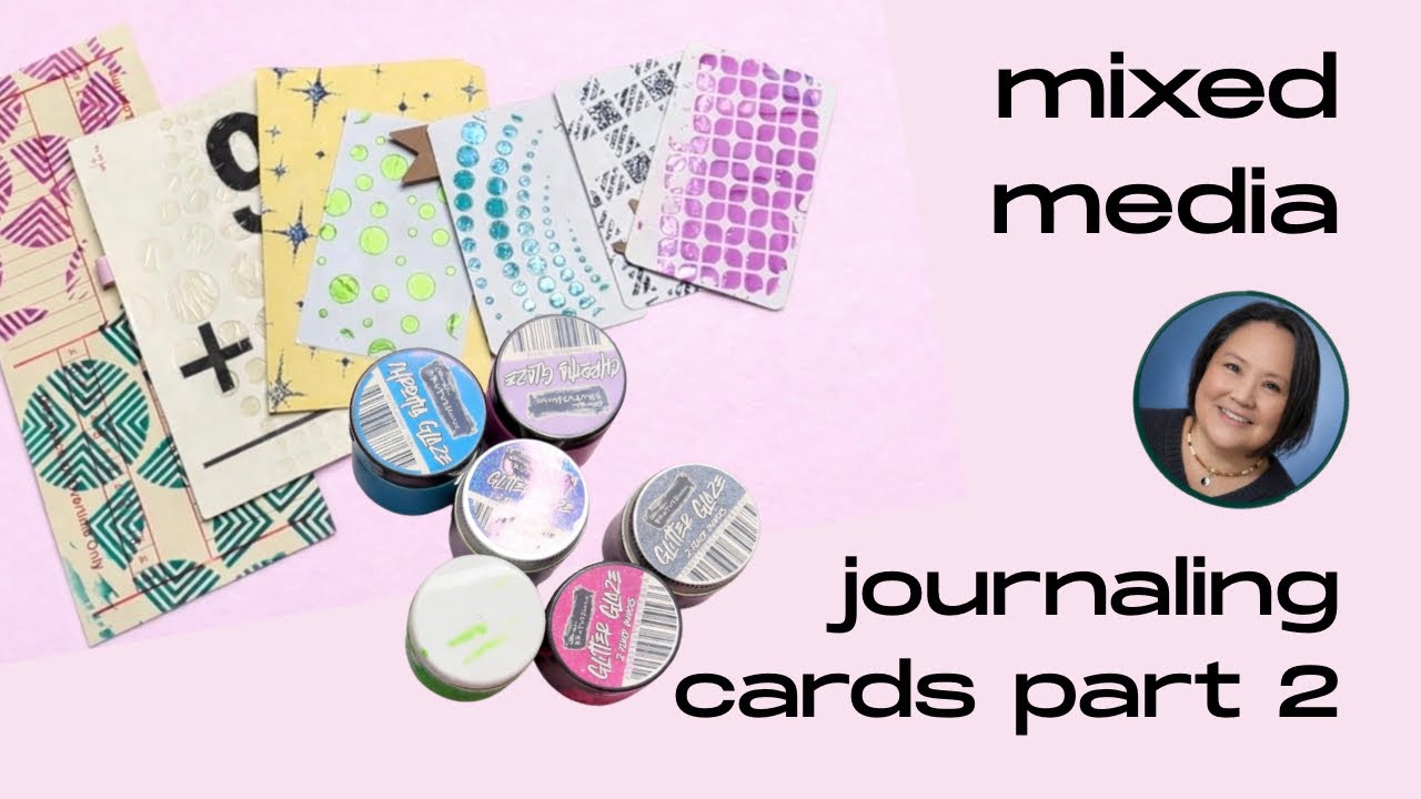 Mixed Media Journaling Tags • Part 2 • Craft With Me - YouTube