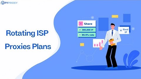 Rotating ISP Proxies Plans Efficient and Flexible Proxy Options！