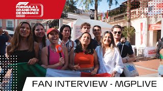 Fan Interview from MGPLive - F1 Grand Prix de Monaco 2023