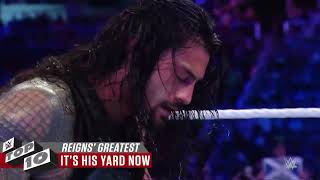 Roman Reigns' greatest moments WWE Top 10, March 9, 2019