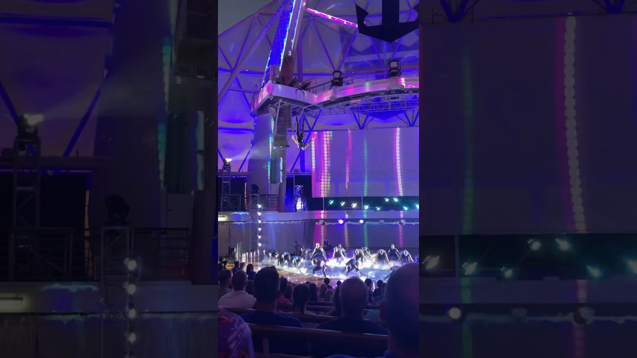 The INTENSE Show on #wonderoftheseas #cruise #vacation