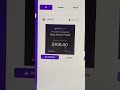 First payout from funded account