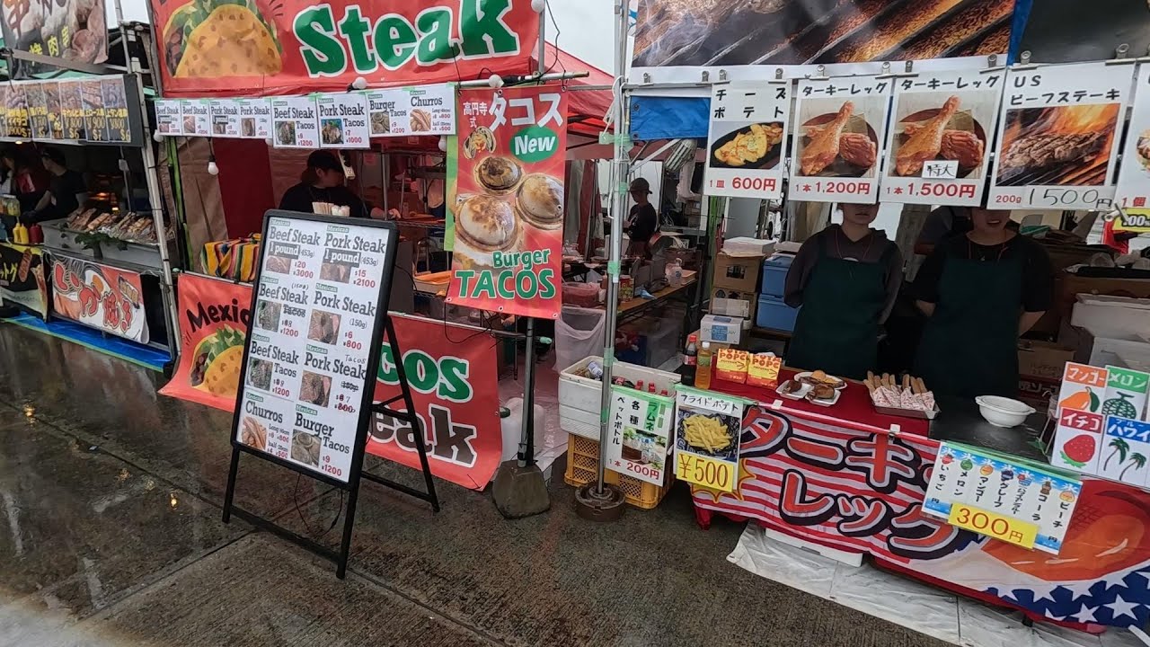 [横田基地友好祭]入場～飲食ブースぶらっと1周