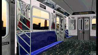 openbve: NYCTA (7) Extension (Collage point) gameplay