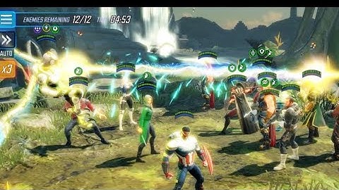 Doom Raid 3.4 Skill Node 1 One-Shot Marvel Strike Force MSF