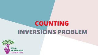 ADA- Counting Inversions