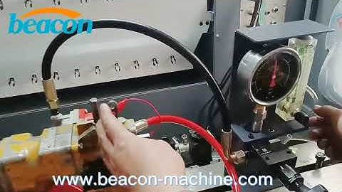 CR919 common rail injector pump test bench PT cummins pump test demonstration