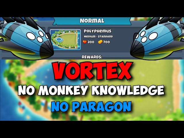 DOIS PLAYERS VS BOSS VORTEX - Bloons TD 6 *SEM MOD* 