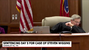 WATCH LIVE: Steven Wiggins Sentencing Day 5