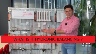 Manual vs automatic balancing in hydronic heating systems