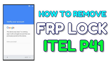 Itel P41 Nougat 7.0 FRP Remove without Box | Hindi - हिंदी