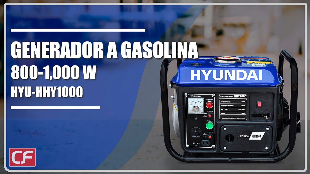 GENERADOR ELECTRICO A GASOLINA 1000W ET-1