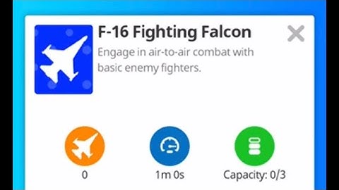 Idle Air Force Base #4 getting more planes