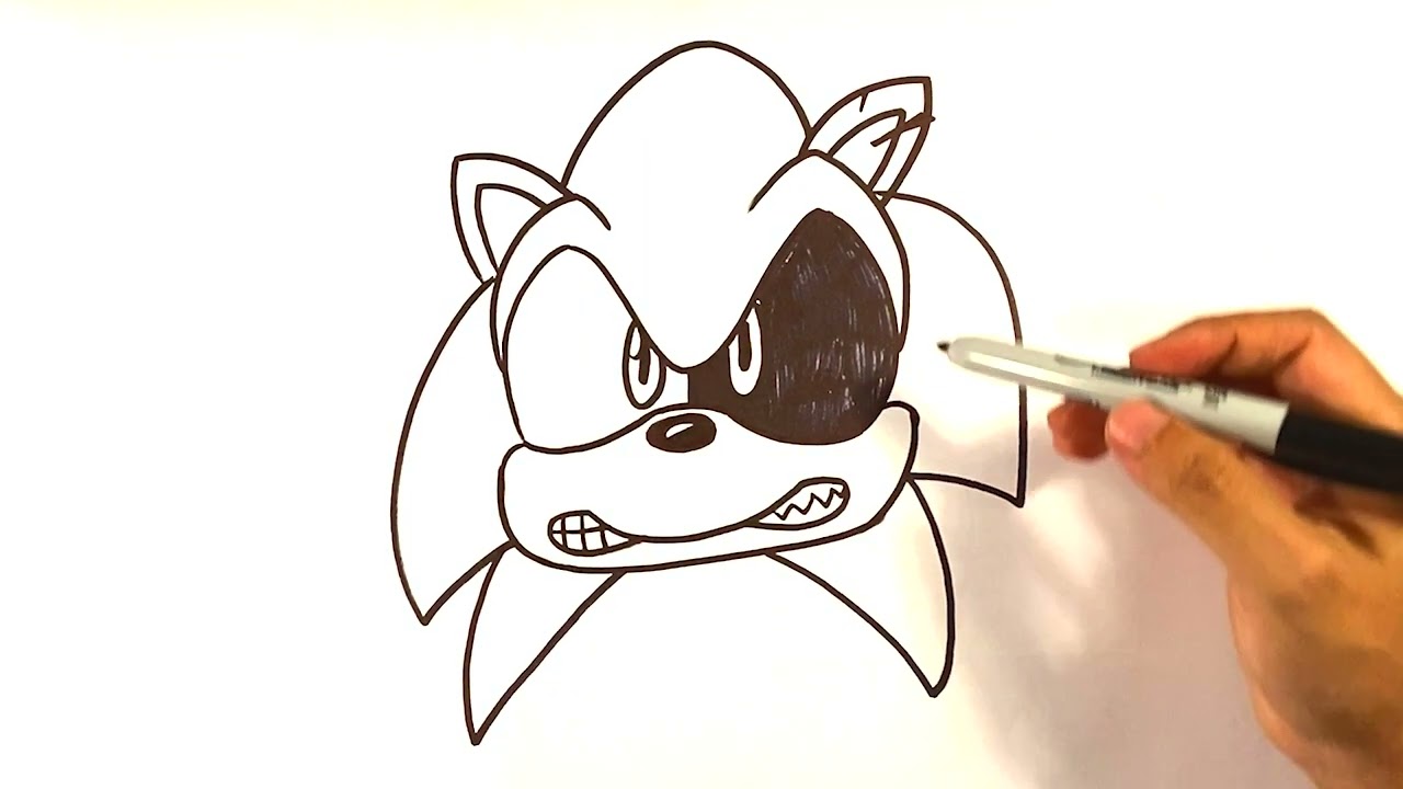 I'm still drawing Sonic The Hedgehog characters, and I can't stop