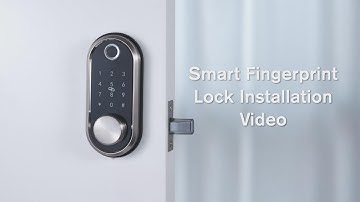 SMONET Fingerprint Lock Installation Video