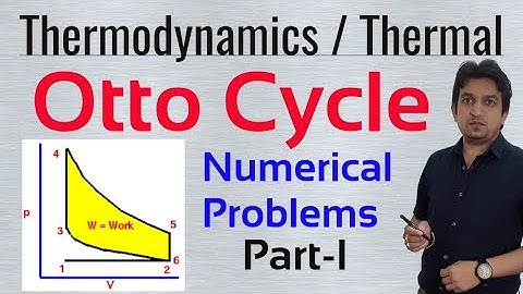 Otto cycle problems with solutions | otto cycle numerical problems | problems on otto cycle