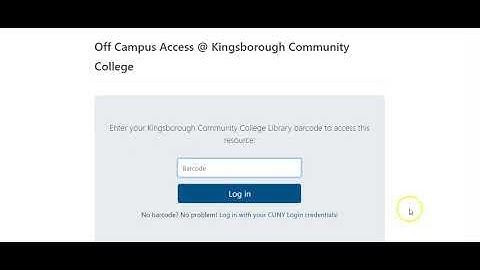 How to open a library resource using your CUNY credentials