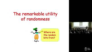Randomness - Seminario di Avi Widgerson screenshot 1