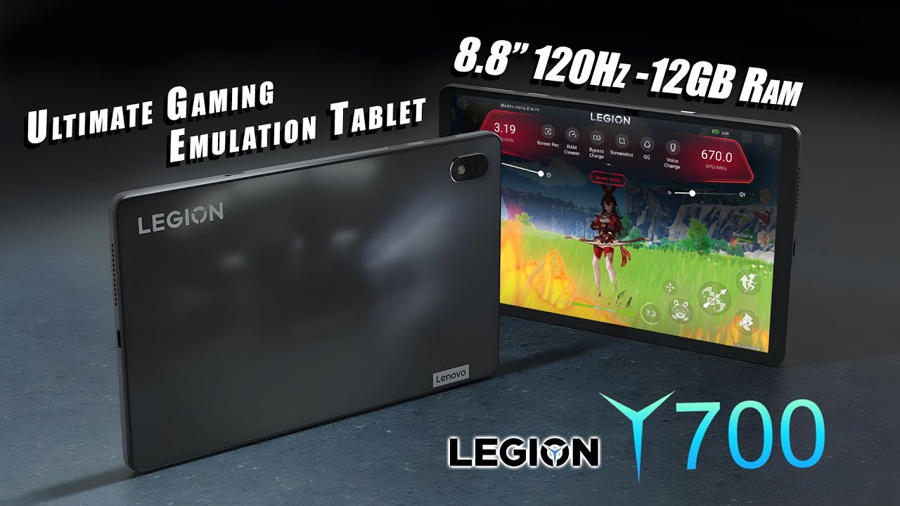 The New Legion Y Is The Best Gaming Tablet We've Ever Tested! It Has  Beast Mode!