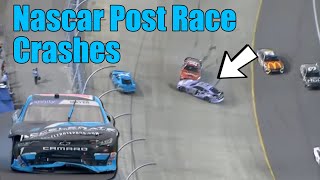 Nascar Post Race Crashes