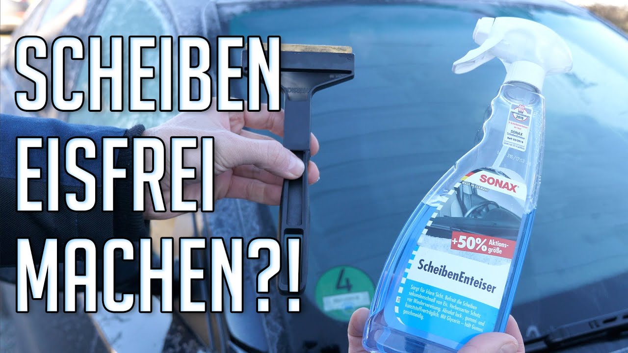 DIY-Enteiserspray - nie wieder Ärger mit vereisten Autoscheiben