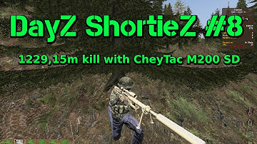 DayZ ShortieZ #8 - 1229,15m kill with CheyTac M200 SD
