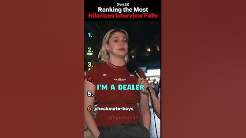 Ranking the Most Hilarious Interview Fails (Part 23)